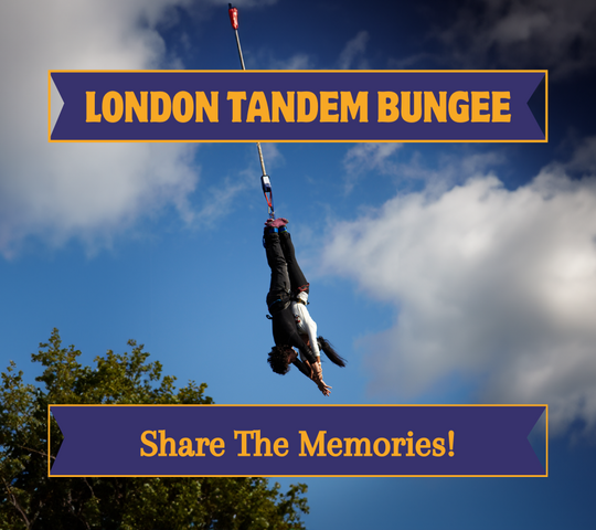 Tandem Bungee Jump London - 160ft  at London - Battersea Park (West London) on 15th March 2025