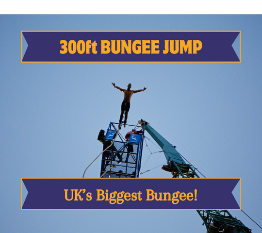 300ft Bungee at Manchester - Tatton Park on 19th April 2025