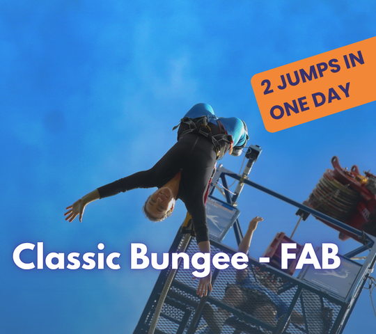 Forwards and Backwards (FAB) 160ft Bungee Jump at Windsor - Bray Lake Watersports on 7th November 2026