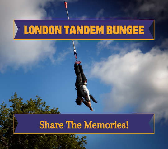 Tandem Bungee Jump London - 160ft  at London - Battersea Park (West London) on 19th July 2025